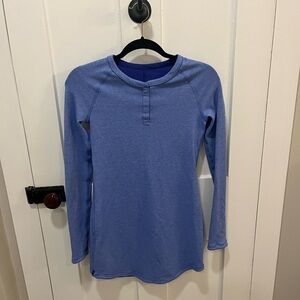 Ivivva By Lululemon Girls’ Set To Go Reversible Dress Blue 12